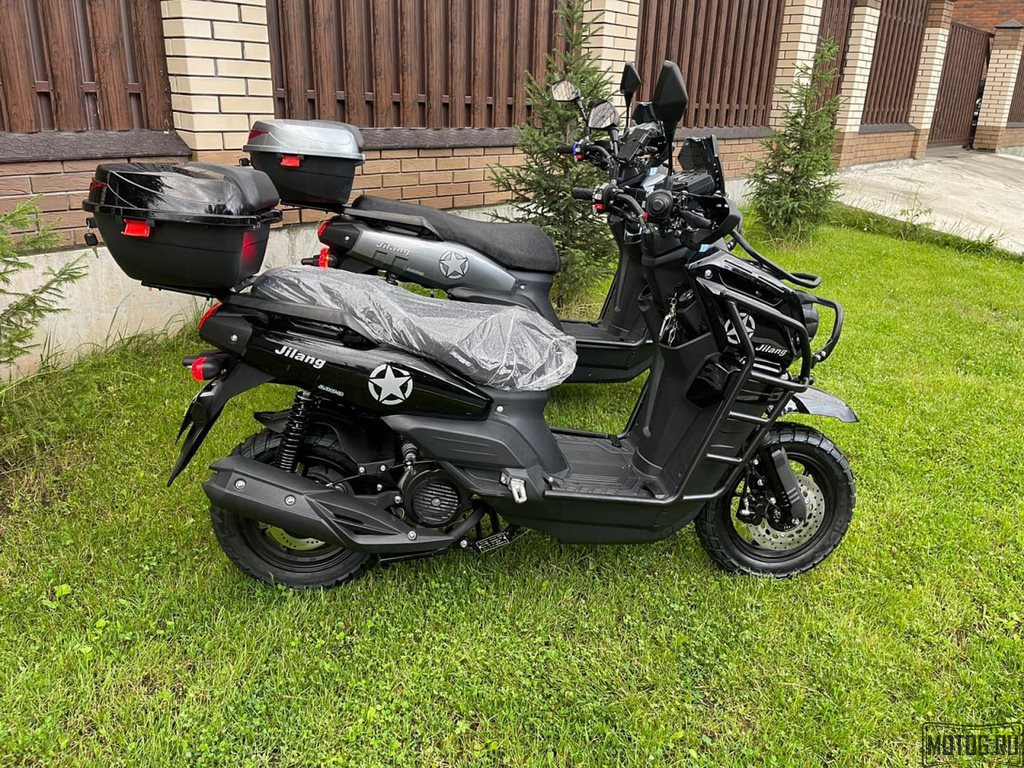 Скутер JILANG TANK 150 – мощность, стиль и комфорт Скутер JILANG TANK 150 – мощность, стиль и комфорт